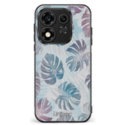 Honor 600 Smart kukka suojakuoret - Monstera Texture
