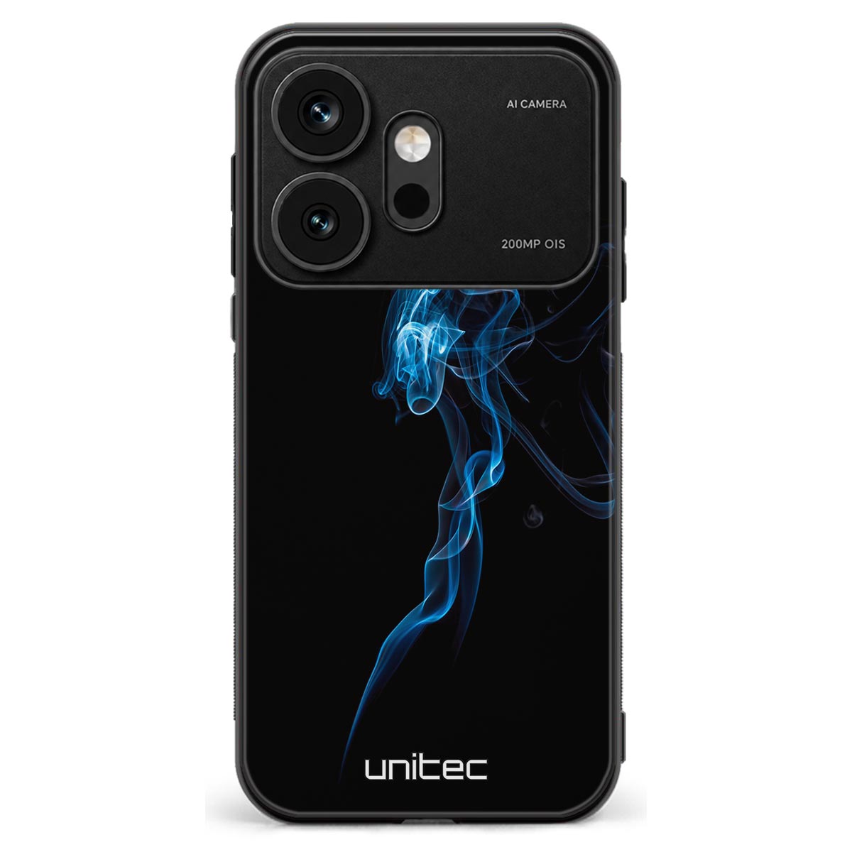 Honor 600 suojakuoret - Blue Smoke On Black
