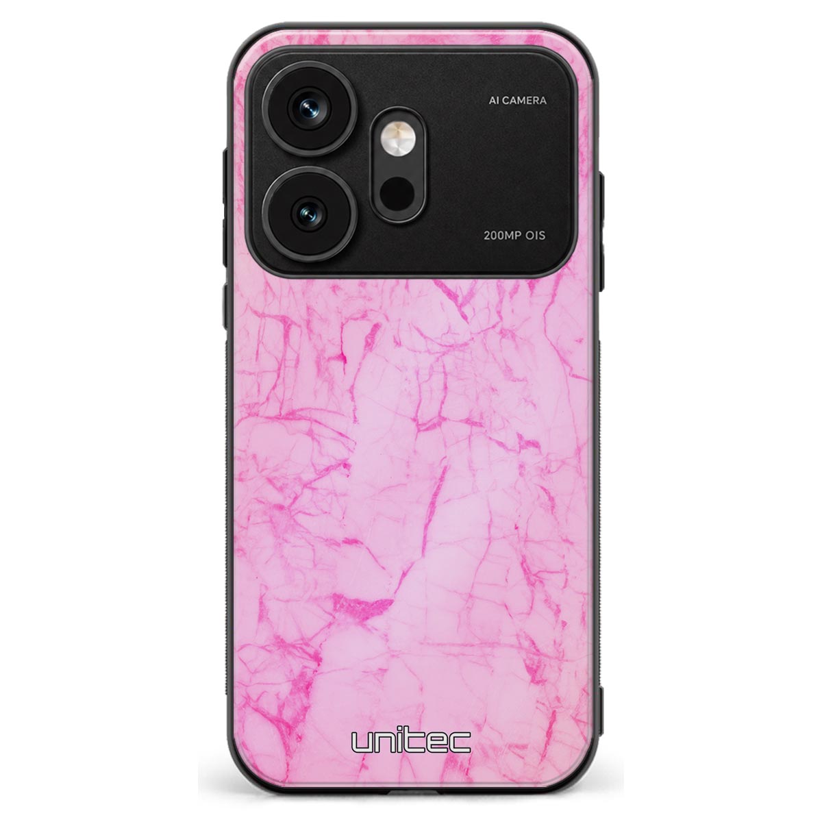 Honor 600 marmori suojakuoret - Light Pink Marble