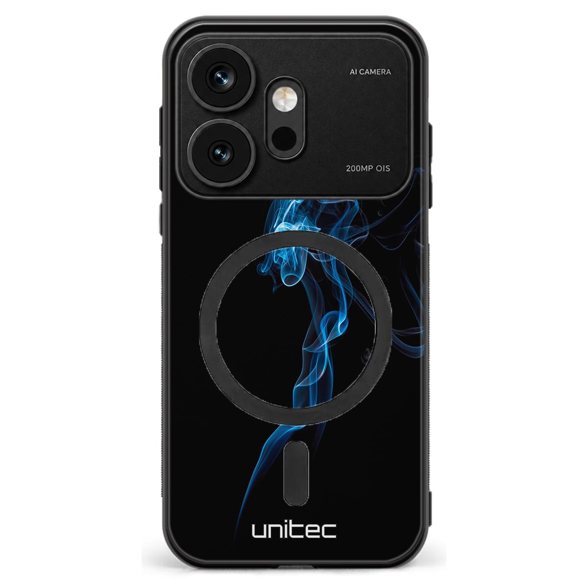 Honor 600 suojakuoret - Blue Smoke On Black