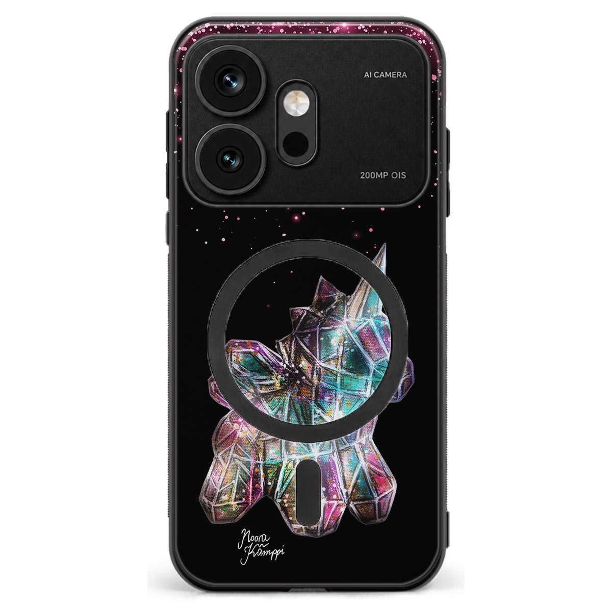 Honor 600 unicorn suojakuoret - Pinkki - Noora Kämppi