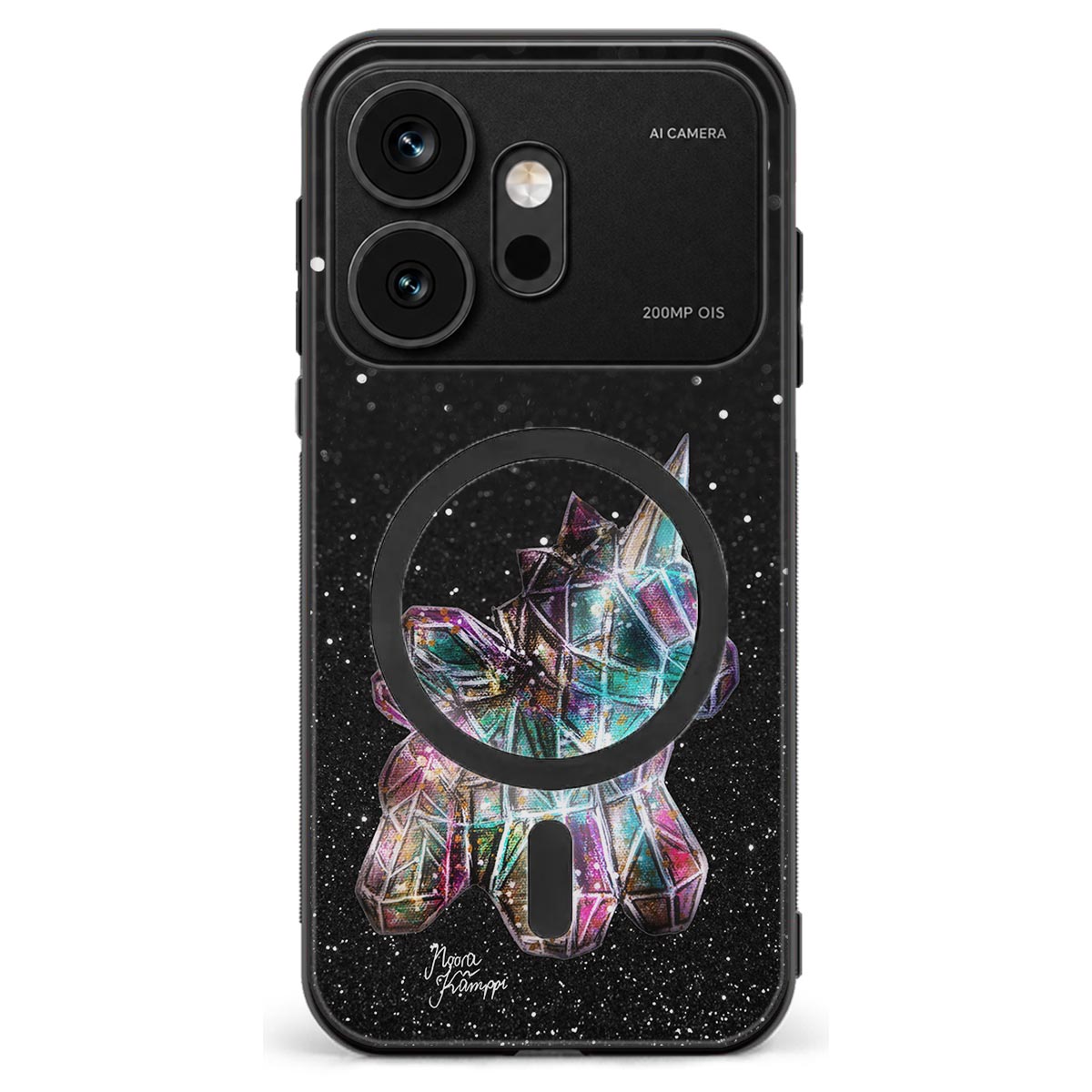 Honor 600 unicorn suojakuoret - Valkoinen - Noora Kämppi