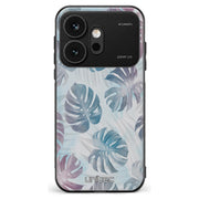 Honor 600 kukka suojakuoret - Monstera Texture