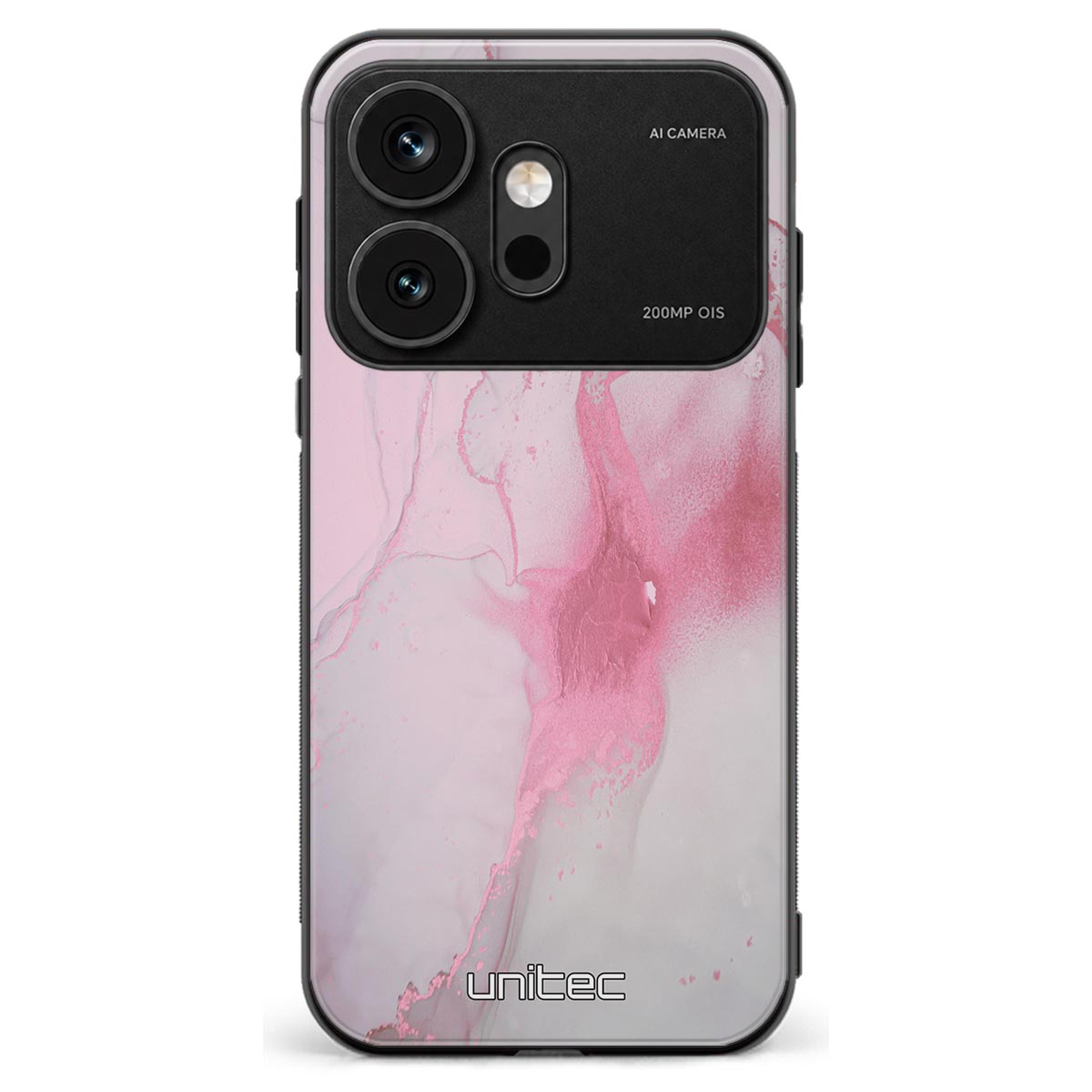 Honor 600 marmori suojakuoret - Pink Pok Rie