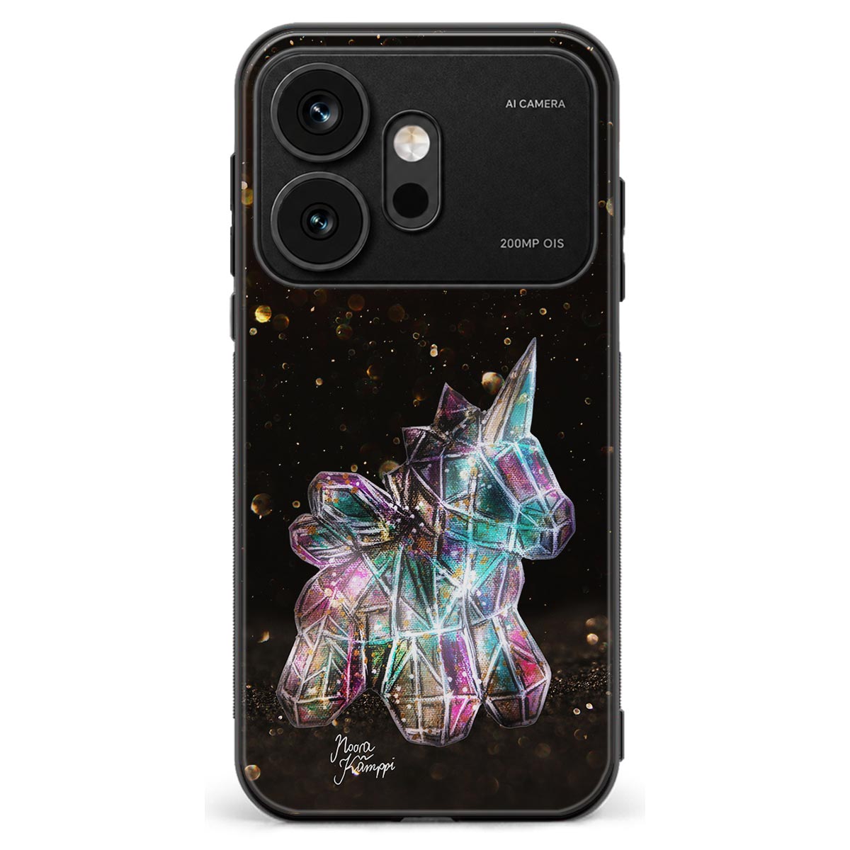 Honor 600 unicorn suojakuoret - Kulta - Noora Kämppi