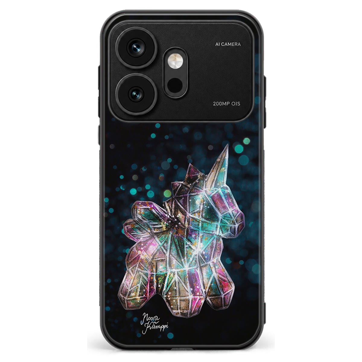 Honor 600 unicorn suojakuoret - Sininen - Noora Kämppi