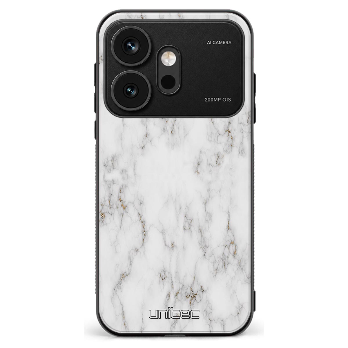 Honor 600 marmori suojakuoret - White Marble