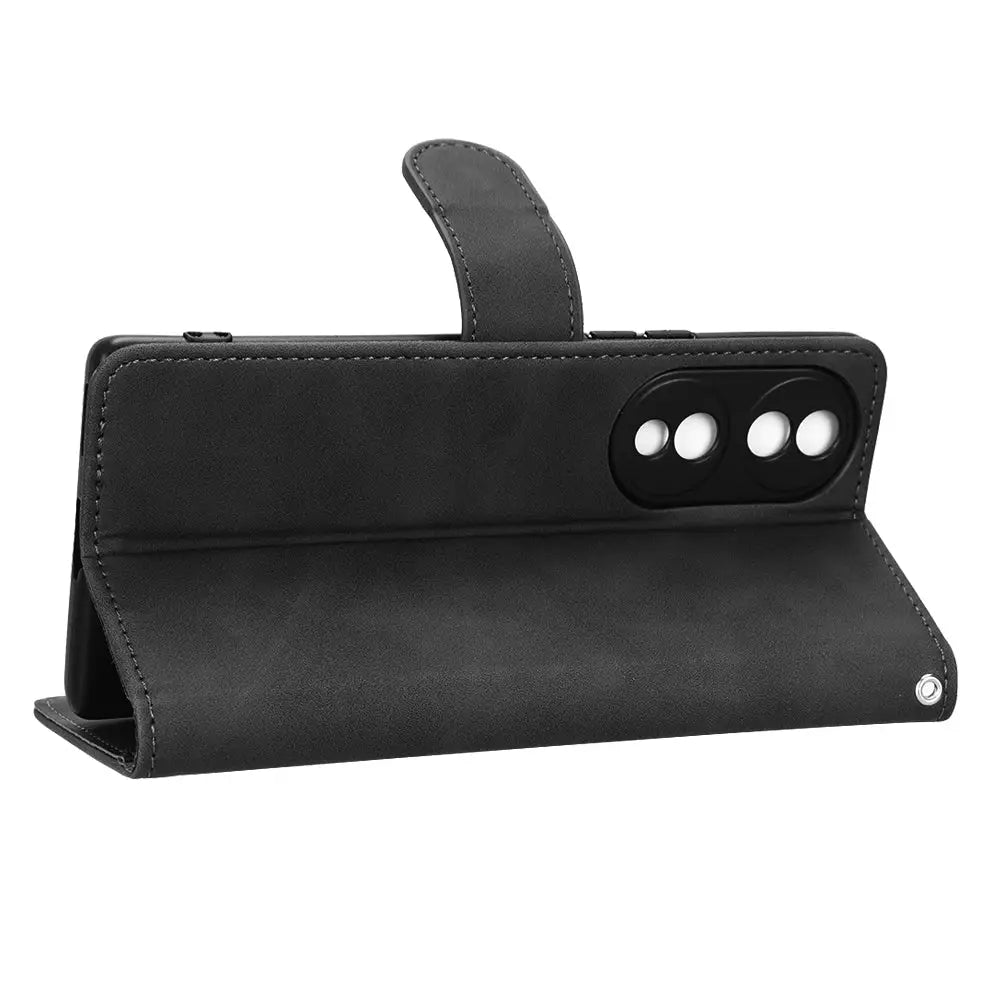 Honor 70 Lompakko Suojakuori - Musta