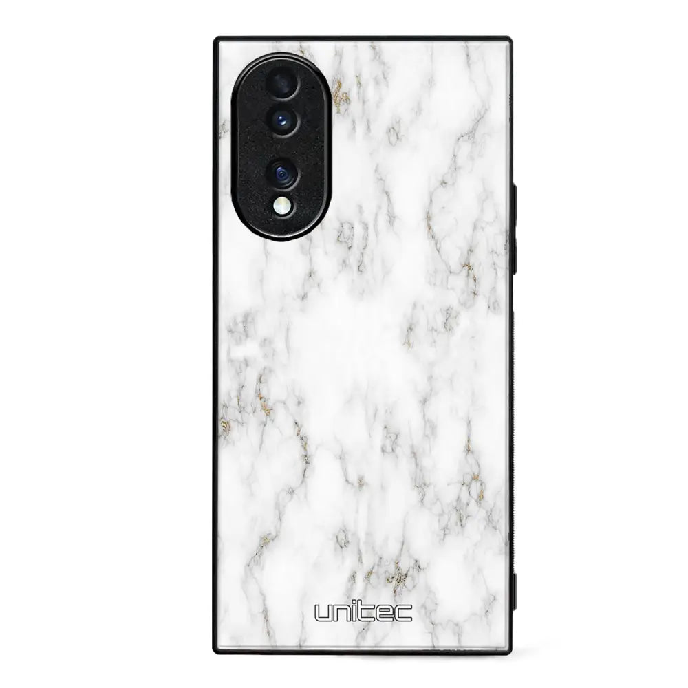 Honor 70 marmori suojakuoret - White Marble - Ei