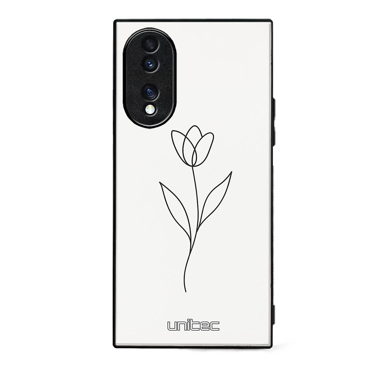 Honor 70 Suojakuoret Minimalistic – Elegant Tulip