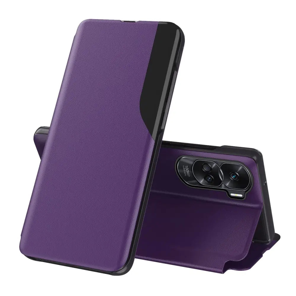 Honor 90 Lite Flip suojakuori - Violetti
