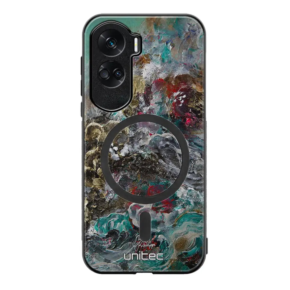 Honor 90 Lite modern art suojakuoret - Heart Knows - Noora Kämppi