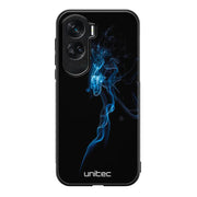 Honor 90 Lite suojakuoret - Blue Smoke On Black - Ei