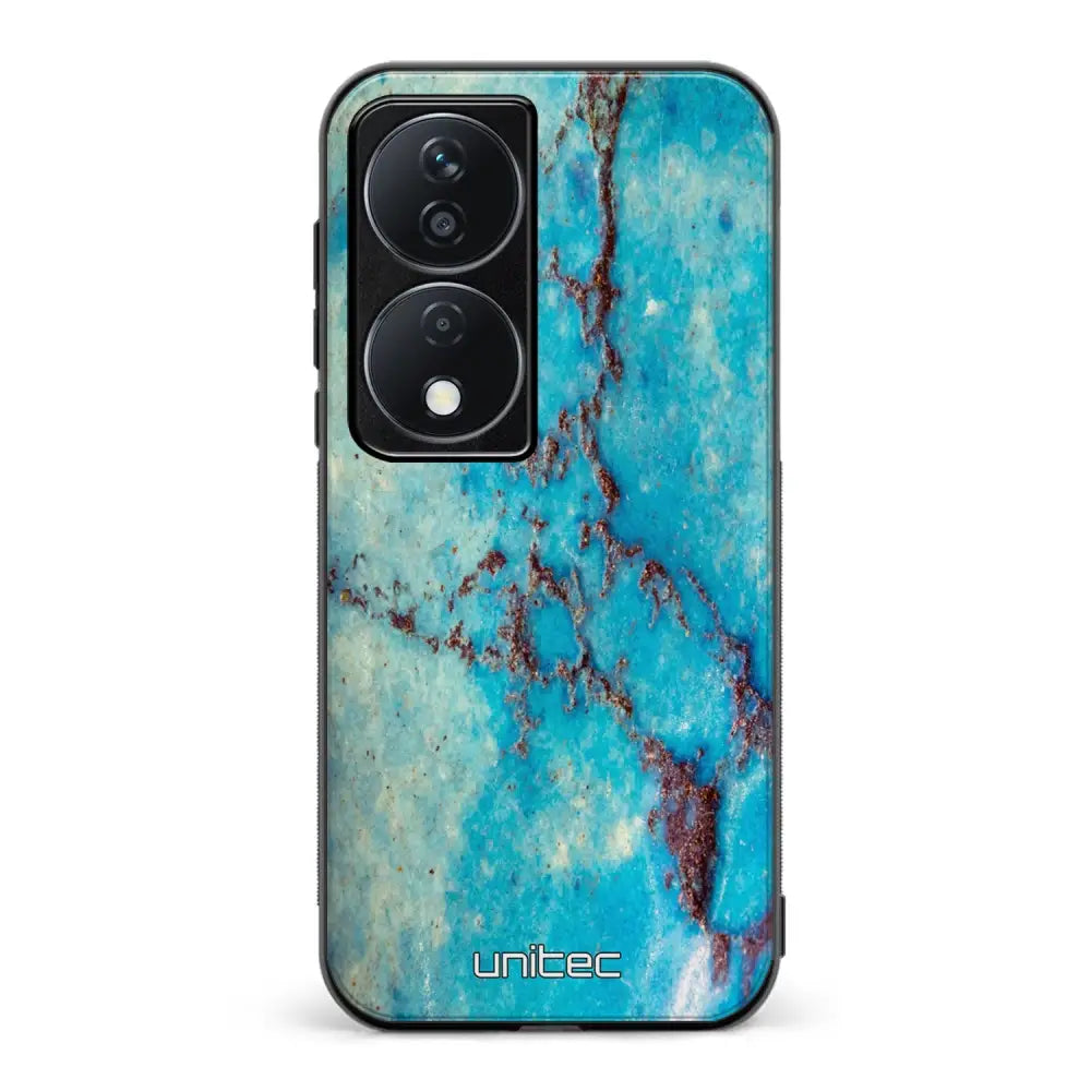 Honor 90 Smart marmori suojakuoret - Turquoise Marble - Ei