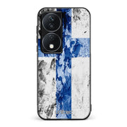 Honor 90 Smart suojakuoret - Painted Finnish Flag - Ei