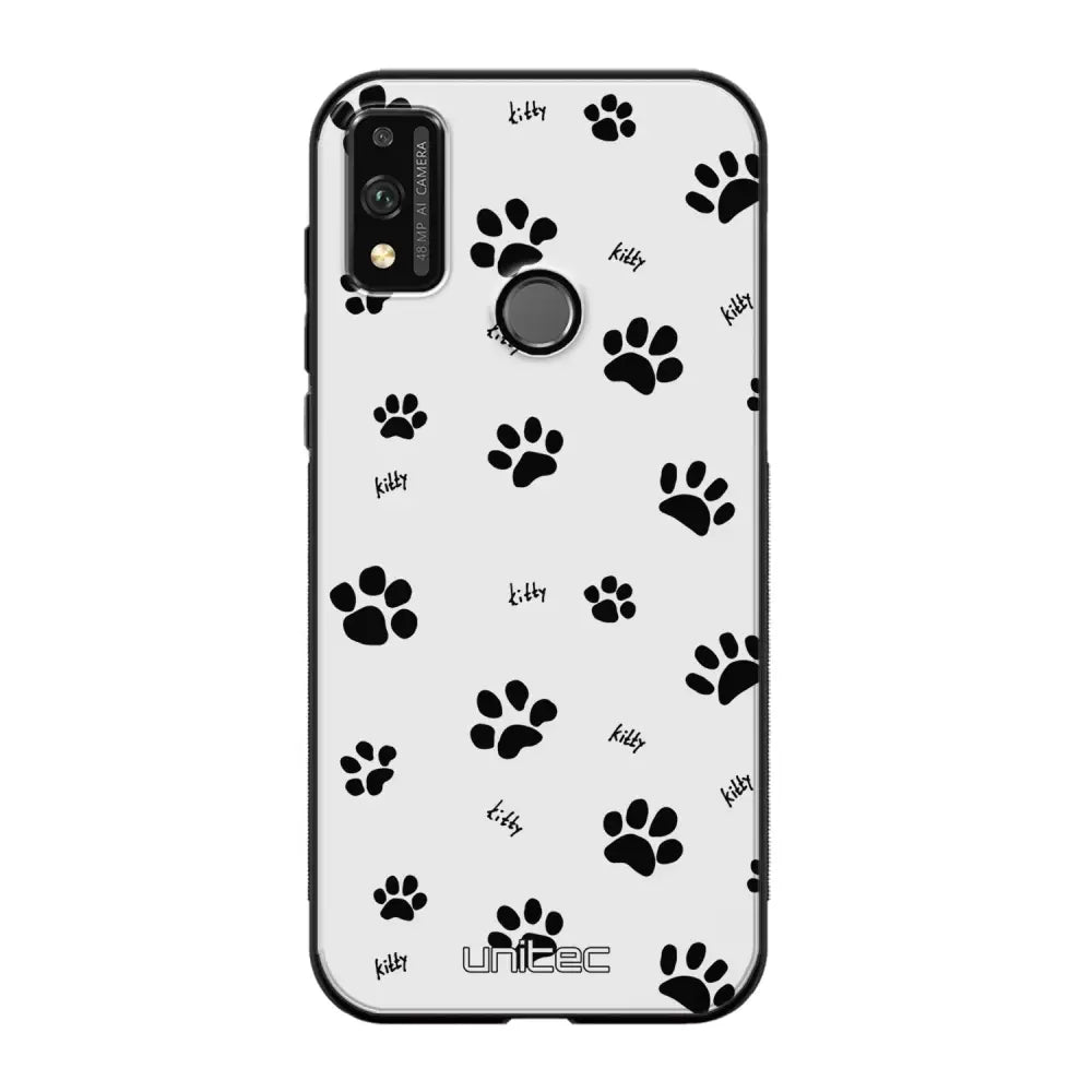 Honor 9X Lite kissa suojakuoret - Cat Paws - Ei