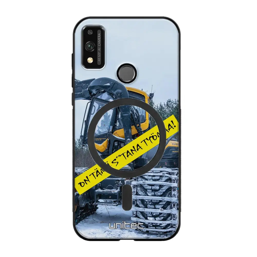 Honor 9X Lite meemi suojakuoret - Työmaa