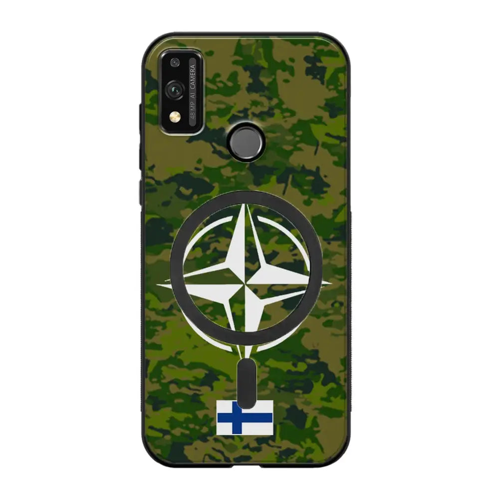 Honor 9X Lite nato suojakuoret - Camo Suomi