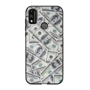 Honor 9X Lite seteli suojakuoret - Dollarit - Ei