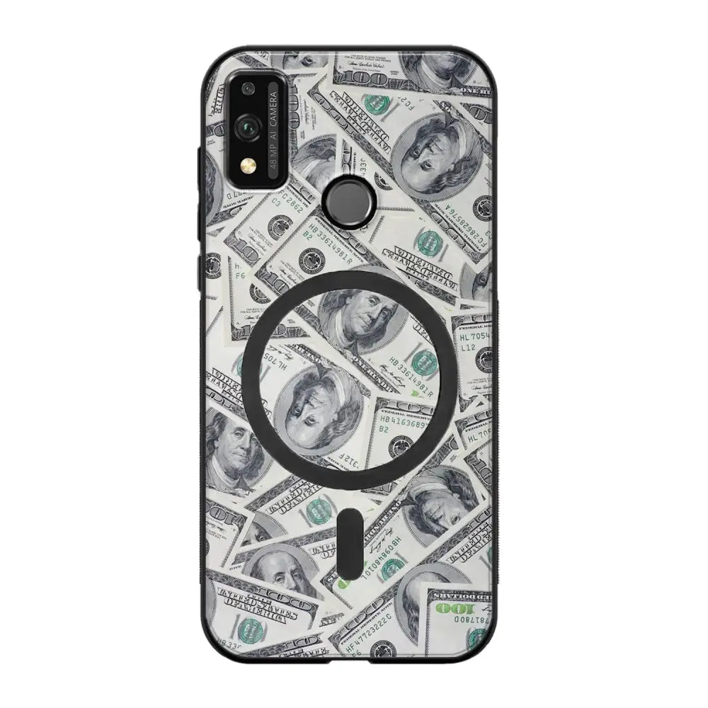 Honor 9X Lite seteli suojakuoret - Dollarit