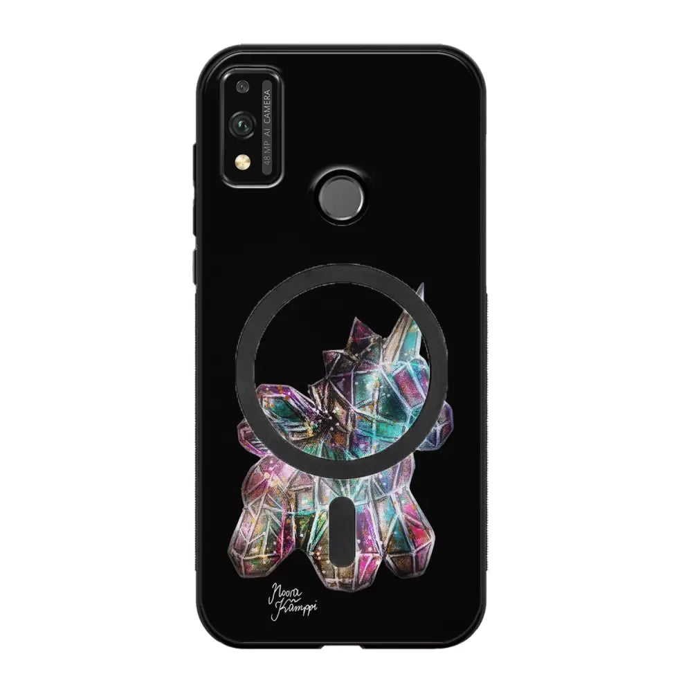 Honor 9X Lite unicorn suojakuoret - Musta - Noora Kämppi