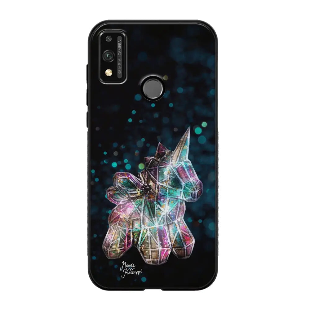 Honor 9X Lite unicorn suojakuoret - Sininen - Noora Kämppi - Ei