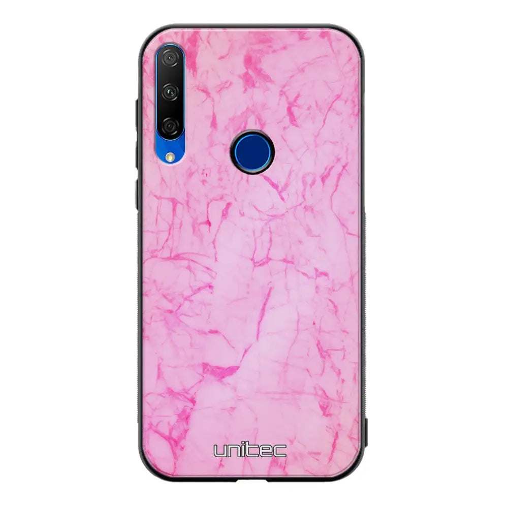 Honor 9X marmori suojakuoret - Light Pink Marble - Ei