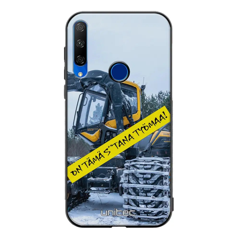 Honor 9X meemi suojakuoret - Työmaa - Ei