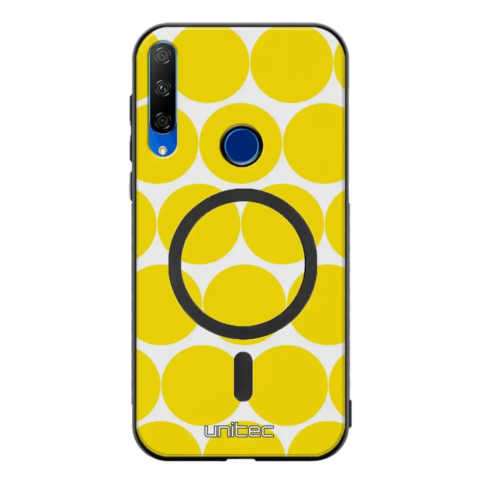 Honor 9X pallo suojakuoret - Keltainen Pallo