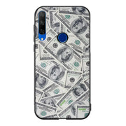 Honor 9X seteli suojakuoret - Dollarit - Ei