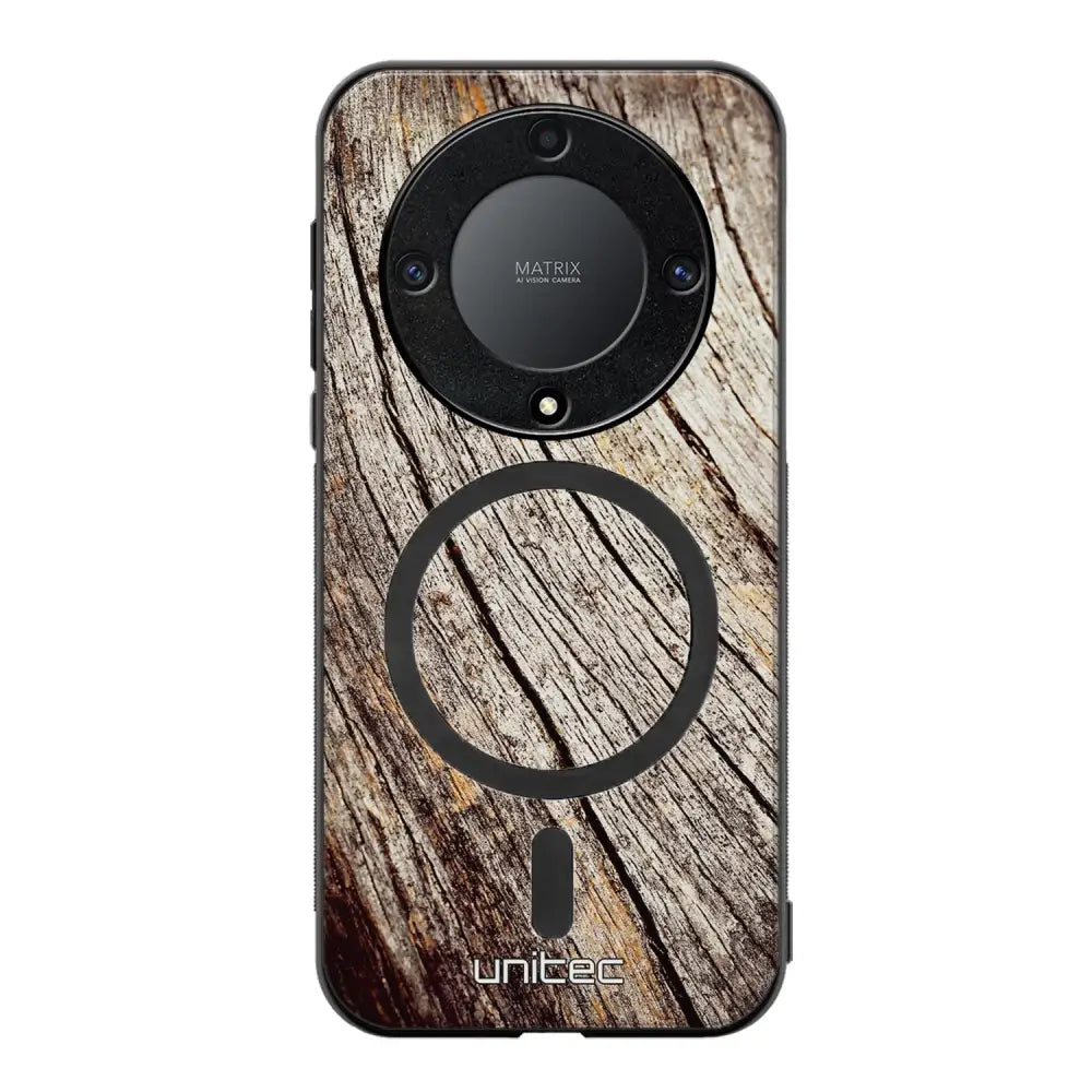 Honor Magic 5 Lite suojakuoret - Wooden Stump
