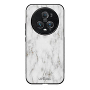 Honor Magic 5 Pro marmori suojakuoret - White Marble - Ei