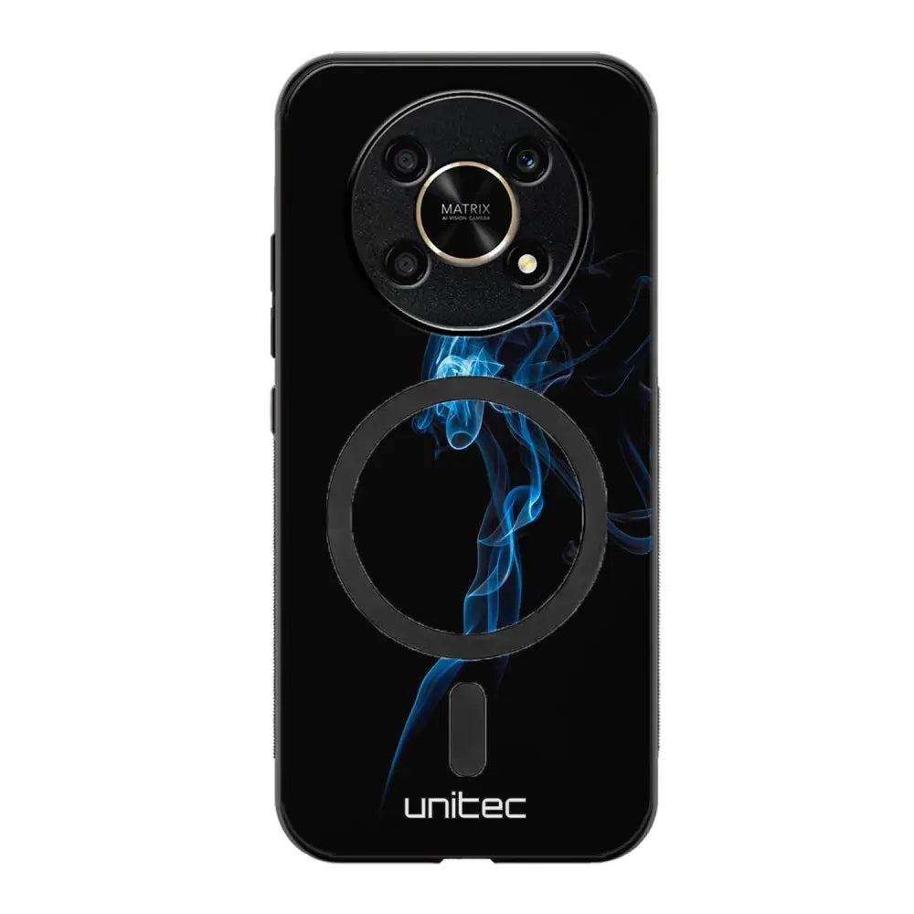 Honor Magic 6 Lite suojakuoret - Blue Smoke On Black