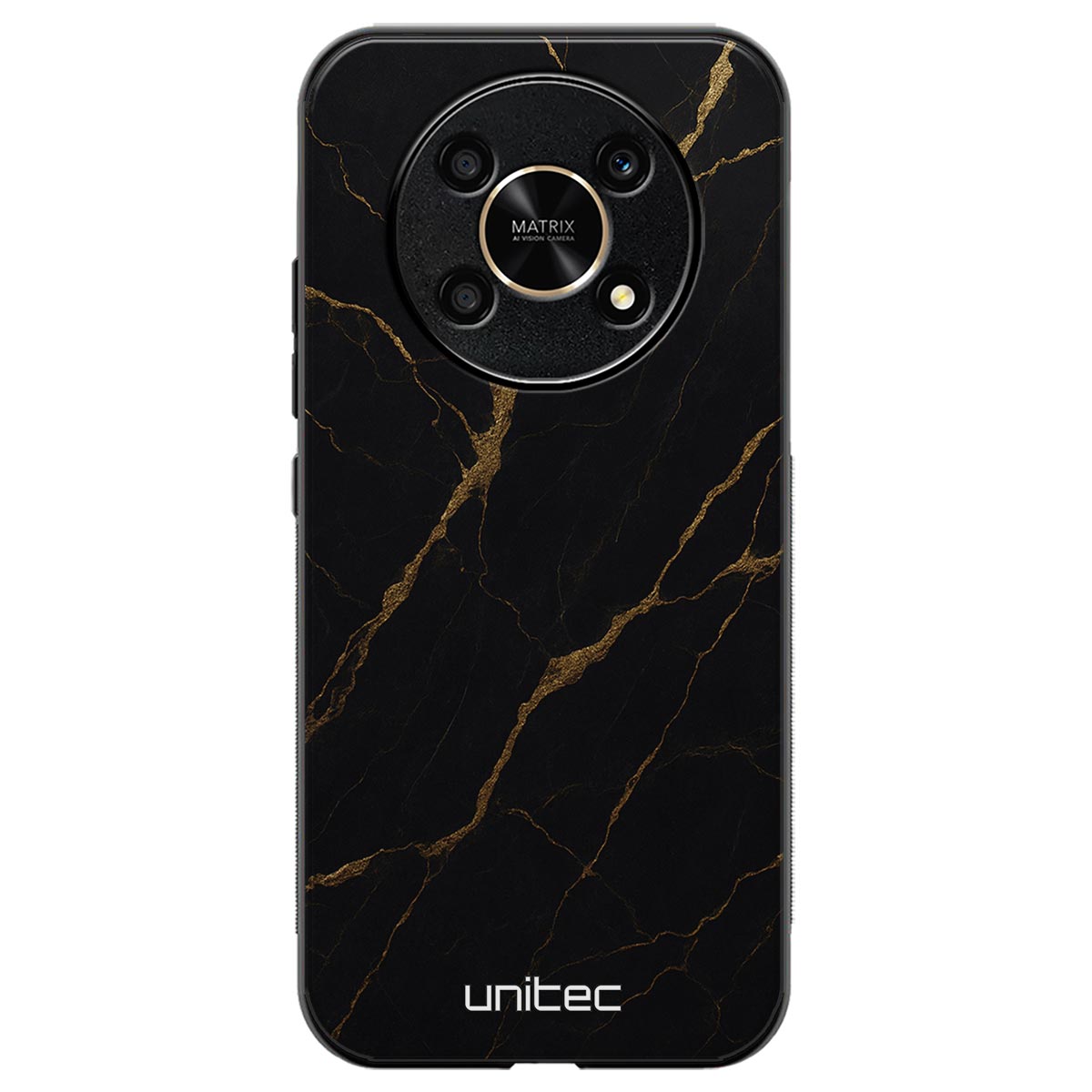 Honor Magic 6 Lite Suojakuoret Marmori – Midnight Gold
