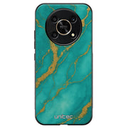 Honor Magic 6 Lite Suojakuoret Marmori – Turquoise Gold
