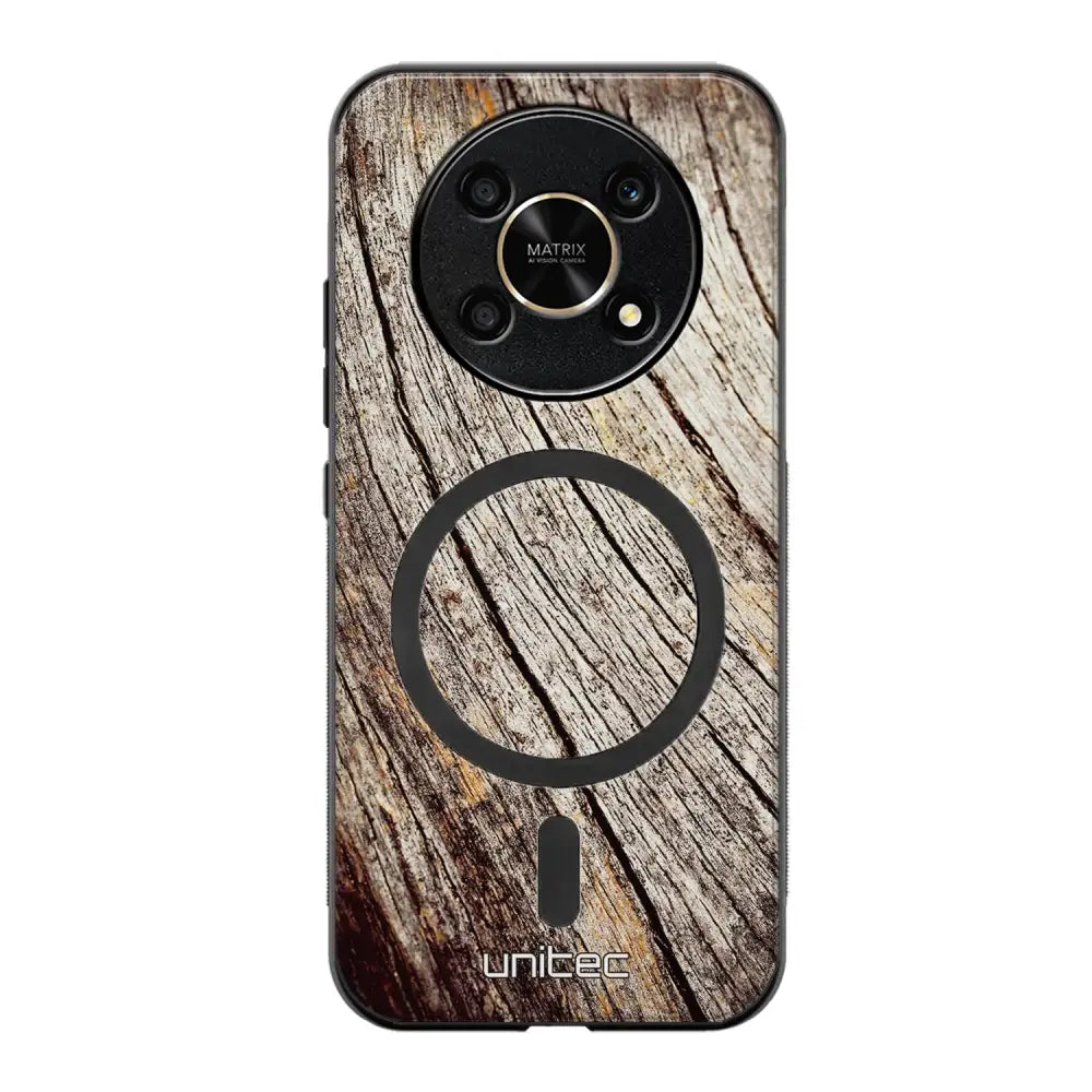 Honor Magic 6 Lite suojakuoret - Wooden Stump