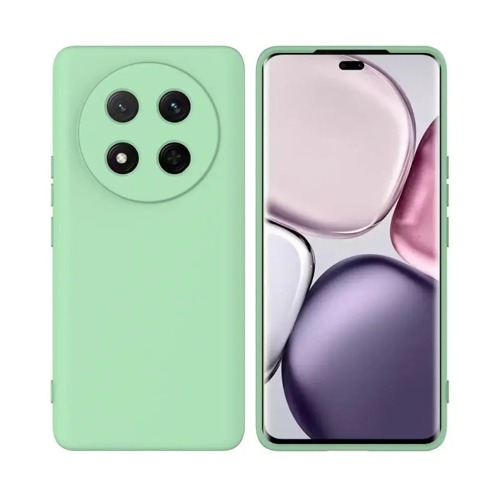 Honor Magic 7 Lite Silikonikuori - Vihreä