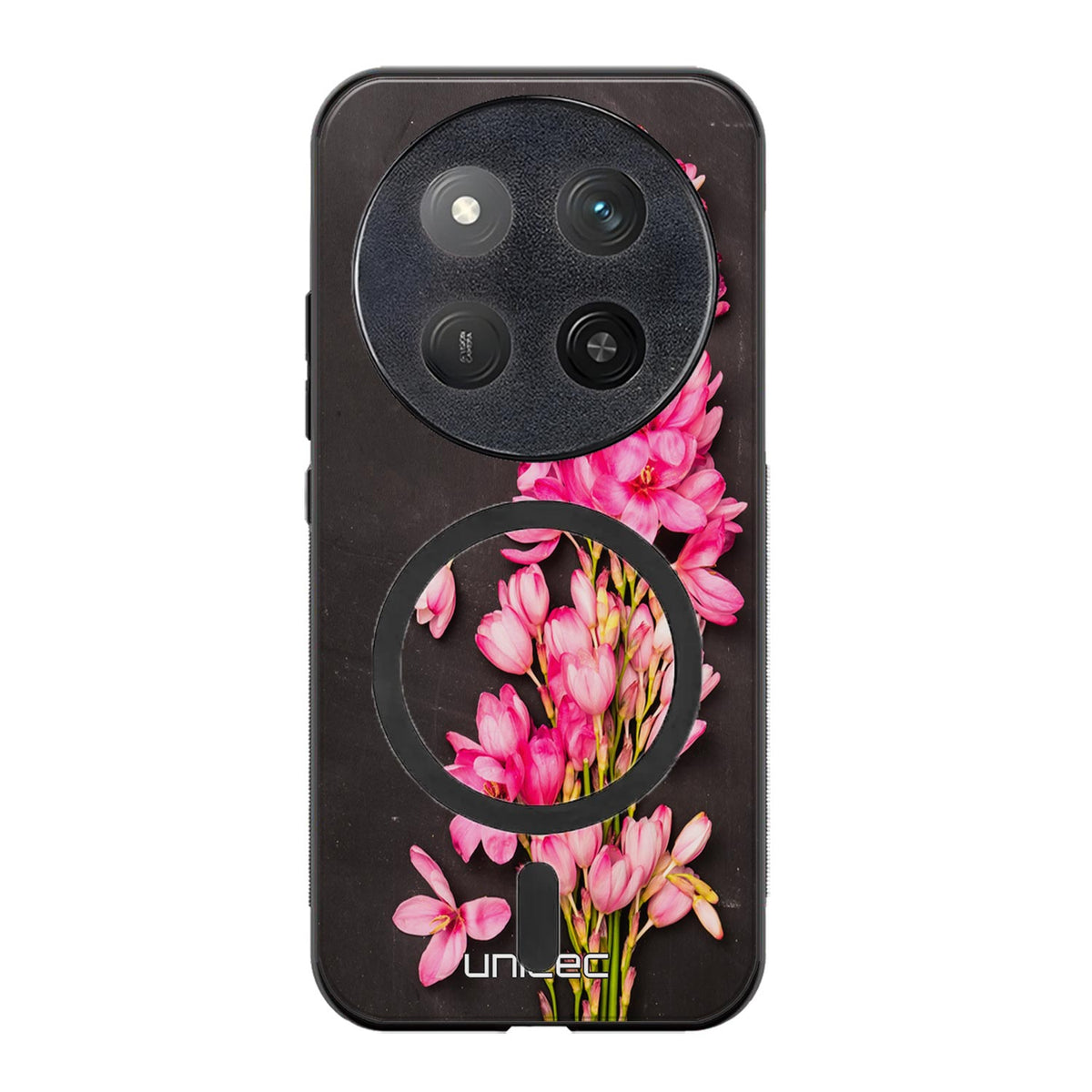 Honor Magic 7 Lite kukka suojakuoret - Pink Flowers