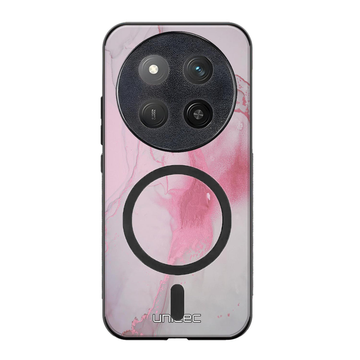 Honor Magic 7 Lite marmori suojakuoret - Pink Pok Rie