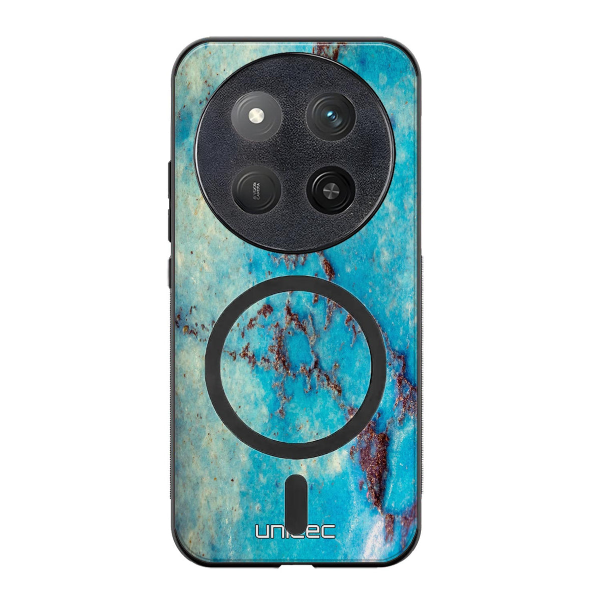 Honor Magic 7 Lite marmori suojakuoret - Turquoise Marble