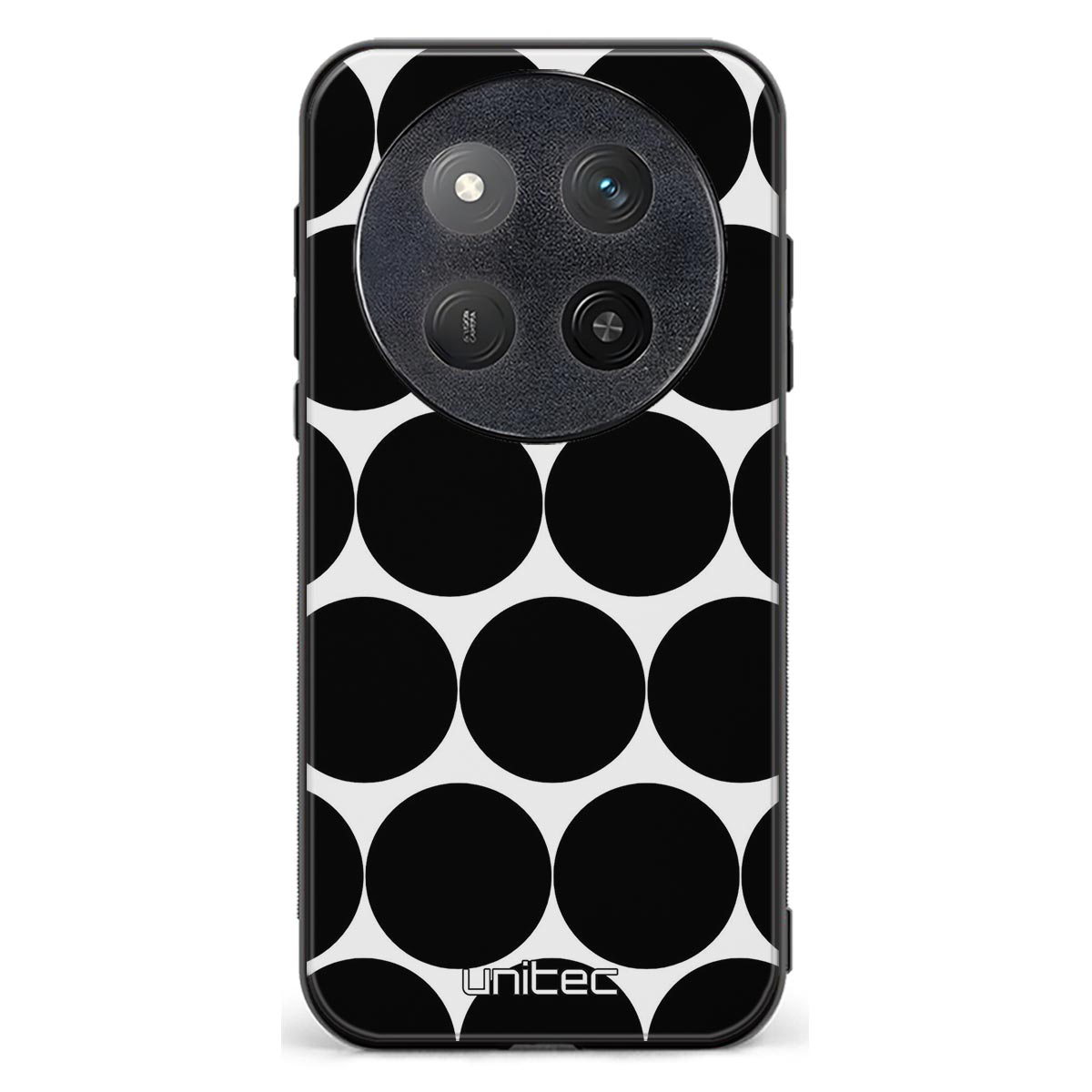 Honor Magic 7 Lite pallo suojakuoret - Musta Pallo