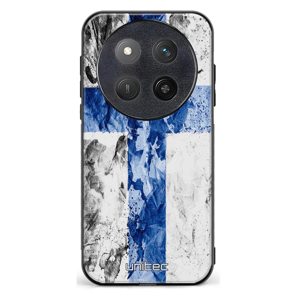 Honor Magic 7 Lite suojakuoret - Painted Finnish Flag
