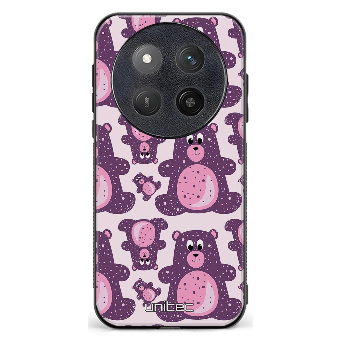 Honor Magic 7 Lite suojakuoret - Purple Teddy Bear