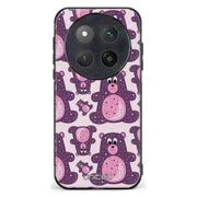 Honor Magic 7 Lite suojakuoret - Purple Teddy Bear