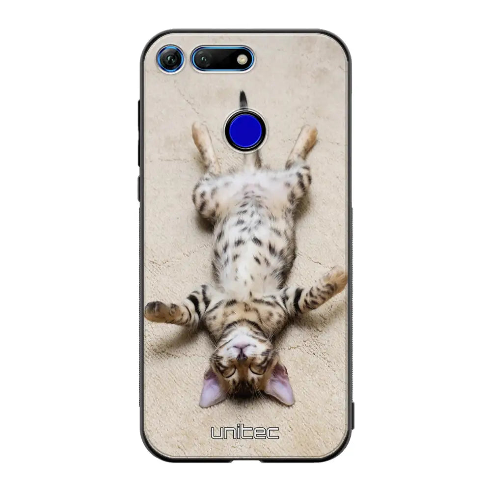 Honor View 20 kissa suojakuoret - Relaxing Cat - Ei