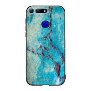 Honor View 20 marmori suojakuoret - Turquoise Marble - Ei