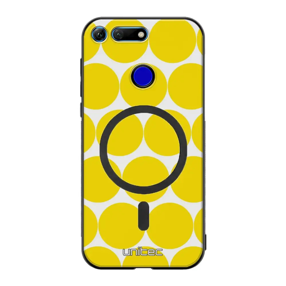 Honor View 20 pallo suojakuoret - Keltainen Pallo