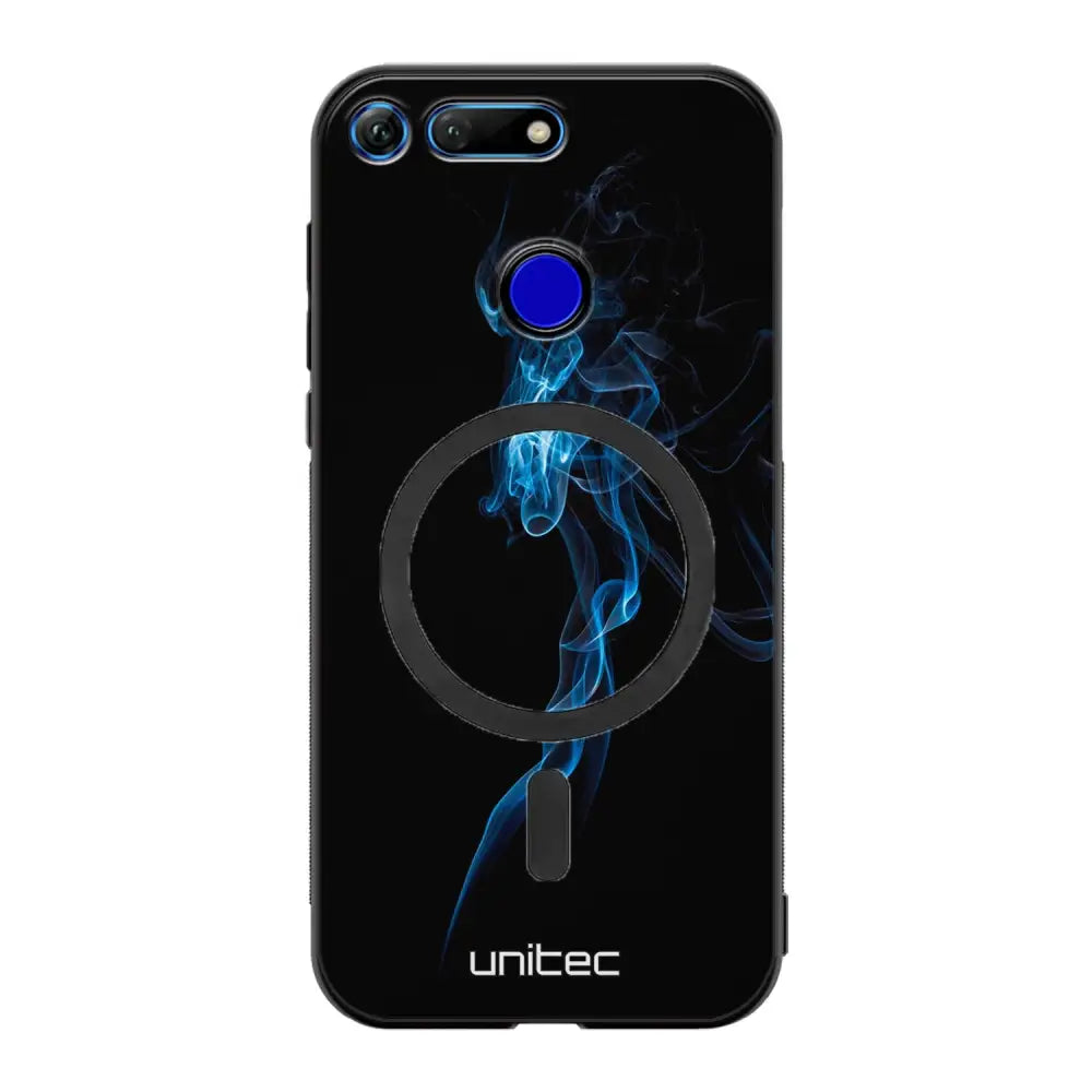 Honor View 20 suojakuoret - Blue Smoke On Black