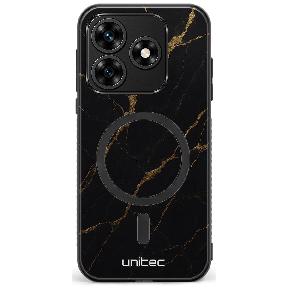 Honor X5c Plus Suojakuoret Marmori – Midnight Gold