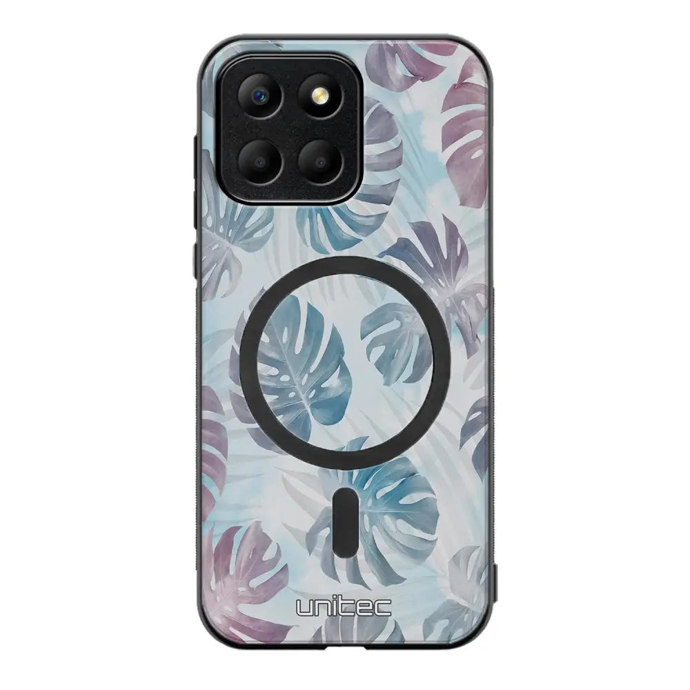 Honor X6 kukka suojakuoret - Monstera Texture